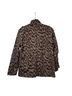 Avec Les Filles 100% Cotton 100% Polyester Animal Print Multi Color Gray Black Jacket Size M - photo 2