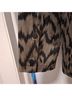 Avec Les Filles 100% Cotton 100% Polyester Animal Print Multi Color Gray Black Jacket Size M - photo 5