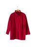 Donatella Red Wool Coat Size 16 - photo 1