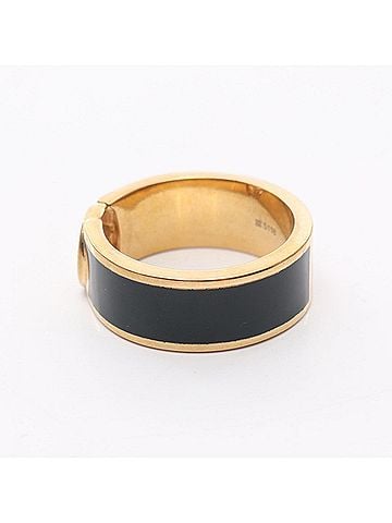 Fendi FENDI F is Fendi Ring, GP (Gold Plated) for Women, Gold, Pink, and Green (view 2)