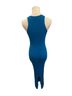 Mable Blue Cocktail Dress Size M - photo 2