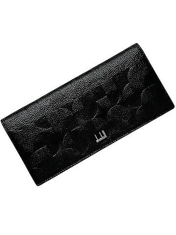 Dunhill Dunhill Bifold Long Wallet ec-25025 Black Optical DU22R2100ER 001 Belgrave Leather Embossed Men's One-Color (view 1)