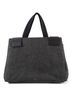 Prada 100% Polyester Gray Prada Felt Handbag, Wool/Leather, Gray, Women's, Two-Compartment, PRADA One size - photo 1