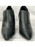 Donald J Pliner 100% Leather Solid Black Ankle Boots Size 8 1/2 - photo 4