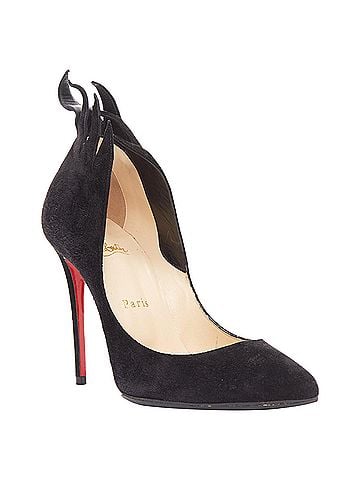 Christian Louboutin Christian Louboutin Victorina suede stiletto pigalle pump (view 2)