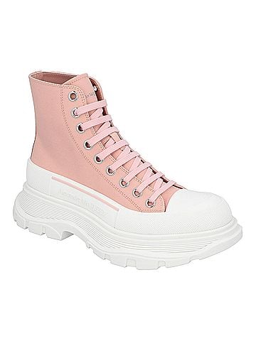 Alexander McQueen Alexander McQueen Tread Slick Boots 'Pink' (view 1)
