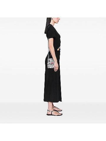 Balenciaga Mini Calfskin Bonjour Paris Shopping Phone Holder (view 2)