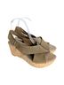 Clarks Solid Brown Wedges Size 8 - photo 1