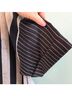 Alembika Stripes Black White Button-Down Shirt Size L - photo 5