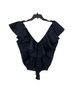 IORANE Solid Black Bodysuit Size S - photo 2