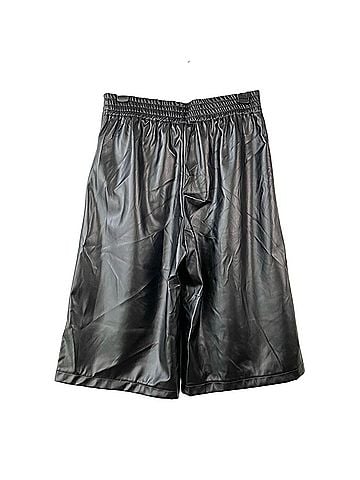 ATM Faux Leather Shorts (view 2)