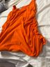 Derek Heart Orange Sleeveless Top Size L - photo 5