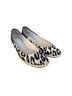 Diane von Furstenberg Animal Print Leopard Print Flats Size 9 1/2 - photo 1