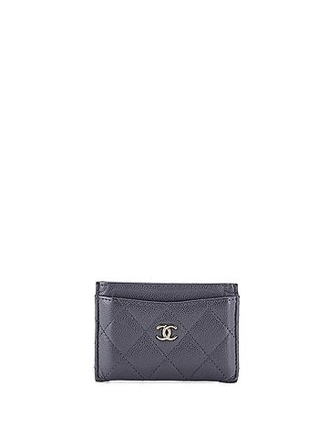 Chanel Classic Card Holder Quilted Caviar (view 1)