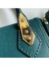 Henri Bendel Teal Green Leather Shoulder Bag One size - photo 13