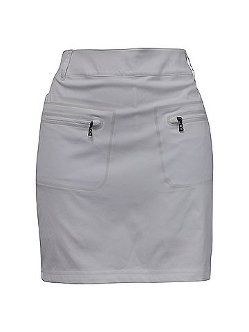 Bogner  Bogner Mirana Mini Skort wit Pockets in White Polyester  (view 1)