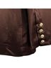retrofête Solid Brown Blazer Size XL - photo 5