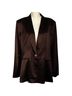 retrofête Solid Brown Blazer Size XL - photo 1