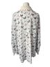 Pol 100% Polyester Floral Multi Color Cardigan Size M - photo 2
