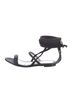 Jason Wu Black Sandals Size 7 - photo 1