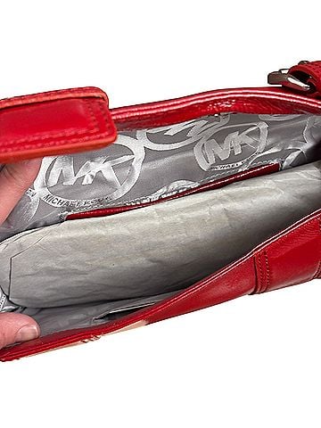 MICHAEL Michael Kors Leather Clutch (view 2)