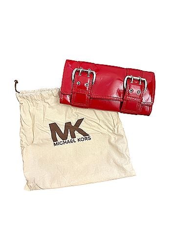MICHAEL Michael Kors Leather Clutch (view 1)