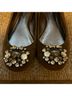 Via Spiga 100% Leather Brown Flats Size 8 - photo 5