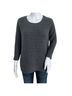 Garnet Hill Solid Gray Wool Pullover Sweater Size S - photo 1