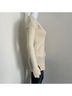 Quinn 100% Cashmere Solid Ivory Cashmere Pullover Sweater Size XS - photo 5