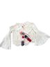Red Carter White Blouse Size XS - photo 1
