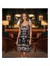 Needle & Thread 100% Polyester 100% Polyester Floral Black Pink Multi Color Cocktail Dress Size 8 - photo 4