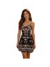 Needle & Thread 100% Polyester 100% Polyester Floral Black Pink Multi Color Cocktail Dress Size 8 - photo 2