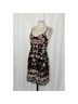 Needle & Thread 100% Polyester 100% Polyester Floral Black Pink Multi Color Cocktail Dress Size 8 - photo 3