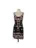 Needle & Thread 100% Polyester 100% Polyester Floral Black Pink Multi Color Cocktail Dress Size 8 - photo 1