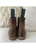 John Fluevog 100% Leather Solid Brown Ankle Boots Size 6 - photo 7