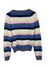 Ganni Stripes Multi Color Cardigan Size S - photo 2