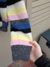 Ganni Stripes Multi Color Cardigan Size S - photo 6