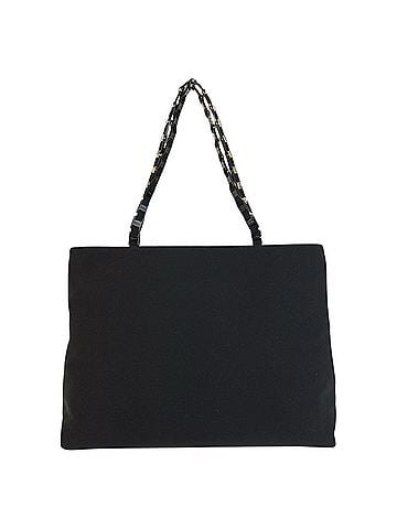 Salvatore Ferragamo Salvatore Ferragamo Vara black nylon tote bag with silver hardware, AU-21 9327, women's shoulder (view 2)