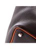 Hermès 100% Leather Brown Orange Eclat Picotin Lock Bag Clemence PM One size - photo 6