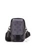 Louis Vuitton 100% Coatead Canvas Black Double Phone Pouch NM Reverse Monogram Eclipse Canvas One size - photo 1