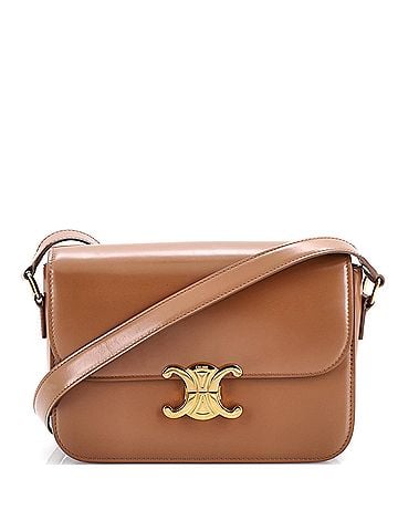 Céline Triomphe Shoulder Bag Smooth Calfskin Medium (view 1)