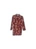 CAbi Floral Burgundy Coat Size 10 - photo 1
