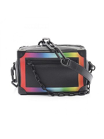 Louis Vuitton Louis Vuitton Mini Soft Trunk Shoulder Bag/Handbag Leather Taiga Men's Black Multicolor M30351 (view 1)