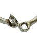 Hermès 100% Sterling Silver Silver Toned HERMES 925 Sterling Silver Bracelet Bangle Jewelry 27241 One size - photo 4
