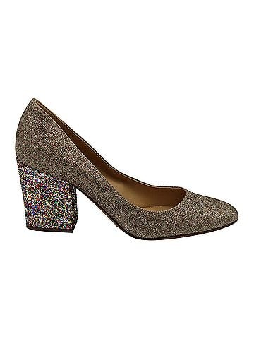 Sergio Rossi Sergio Rossi Glitter Pumps in Multicolor Leather (view 1)