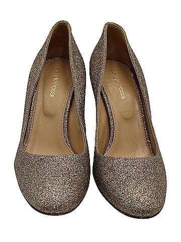 Sergio Rossi Sergio Rossi Glitter Pumps in Multicolor Leather (view 2)