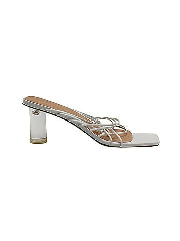 Rejina Pyo Rejina Pyo Strappy Zoe Sandals in White Leather (view 1)