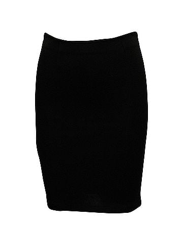 Prada Prada Pencil Skirt in Black Viscose (view 1)