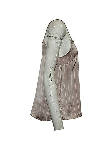 Cami NYC Cami NYC Striped Camisole with Pearl in Pink Silk (view 2)