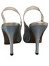 Charles David Solid Silver Heels Size 6 1/2 - photo 2
